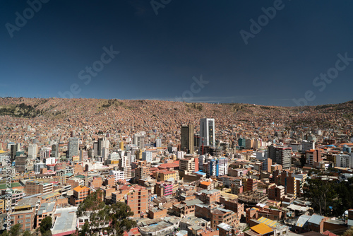 La Paz Skyline in Bolivia © Jonathan