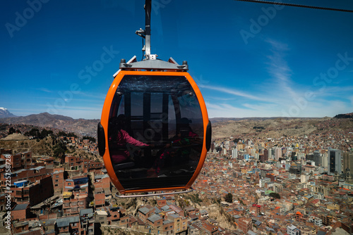 Teleferico Cable Car in La Paz Bolivia