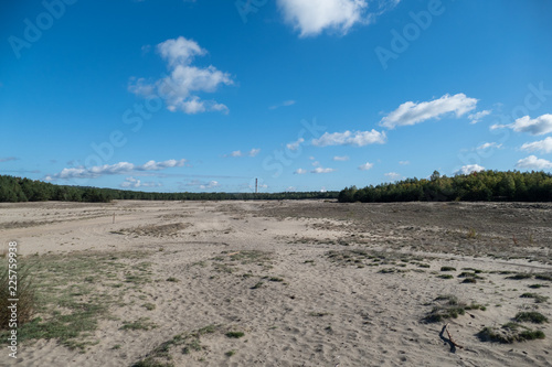 Pustynia Bledowska desert in the southern poland photo