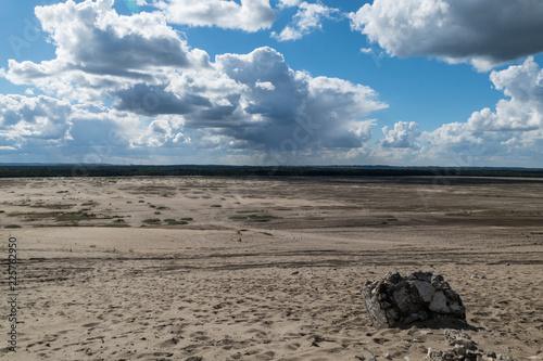 Pustynia Bledowska desert in the southern poland photo