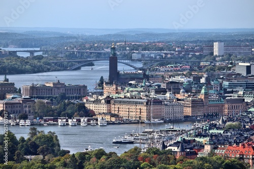 Canvas Print Stockholm islands