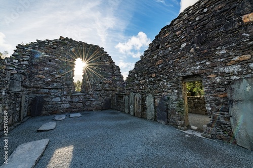 Glendalough village in Wicklow, Ireland photo