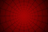 Spider web. Cobweb on Red background. Vector illustration