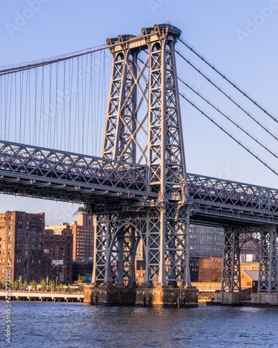 williamsburg Bridge during Sunset