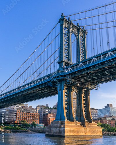 Manhattan Bridge during Sunset