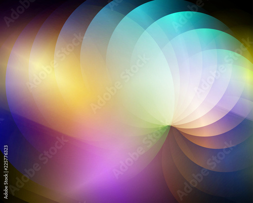Abstract vector design with colorful gradation
