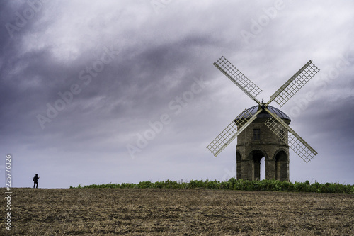 Chesterton Windmill on UK. photo