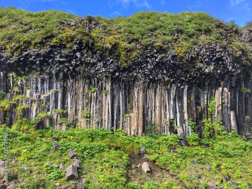 Iceland Stone Basalt Columns
