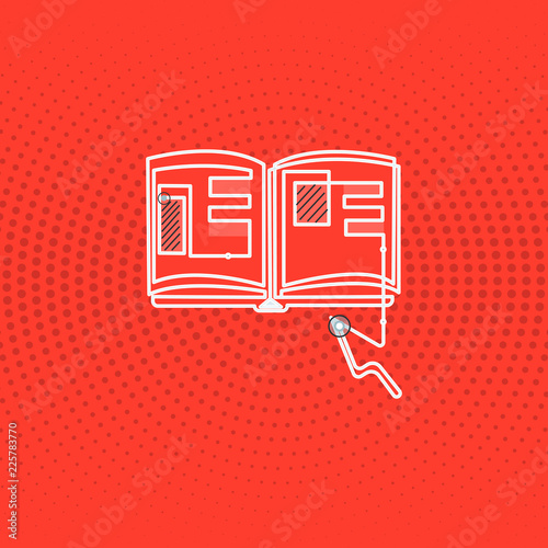 Flat design business vector illustration concept. Business ad for website and promotion banners. empty social media copy space text for your own texts Template art esp isolated promoting Service
