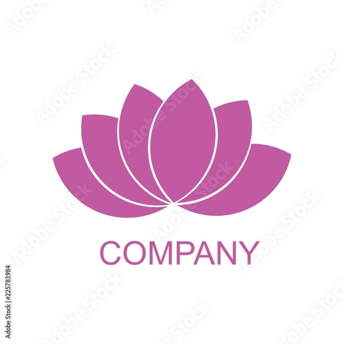 Lotus Logo,Lotus flower logo,Beauty logo,Fashion logo,Vector Logo Template