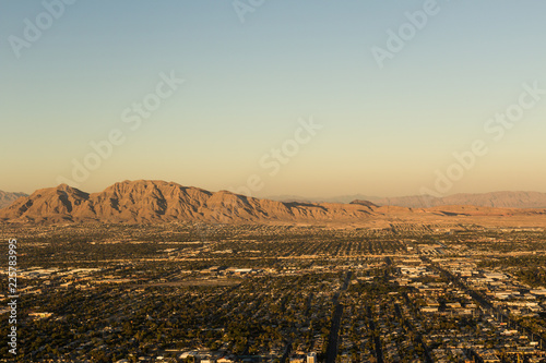 Beautiful panoramic view of Las Vegas