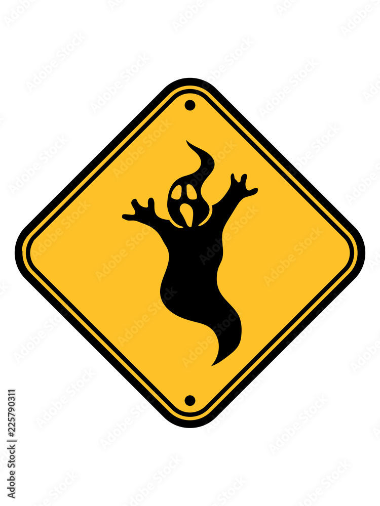 danger-gefahr-vorsicht-hinweis-zone-schild-achtung-geist-spuken-horror