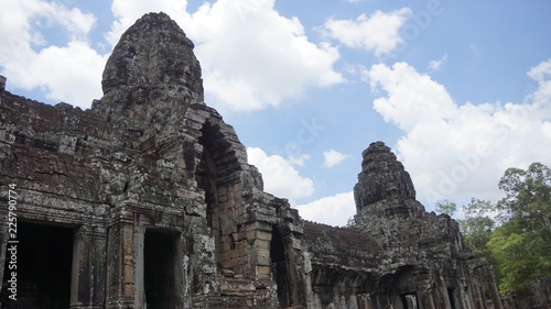 Thousand of faces in Bayon Temple, Cambodia