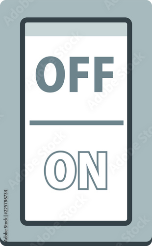 Colorful on-off switch