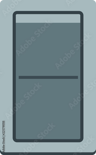 Colorful on-off Plain switch button