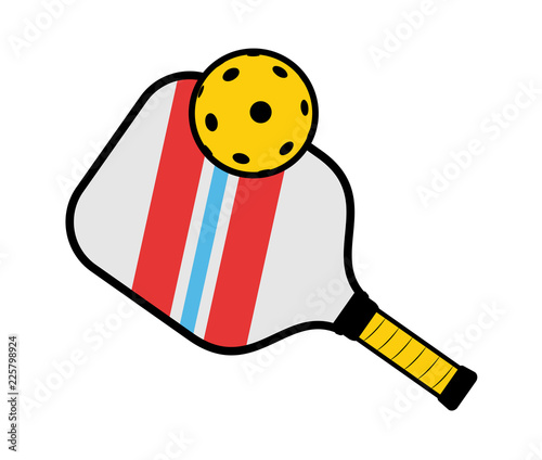 Pickleball symbol design