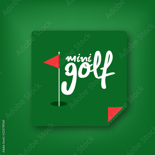 mini golf icon