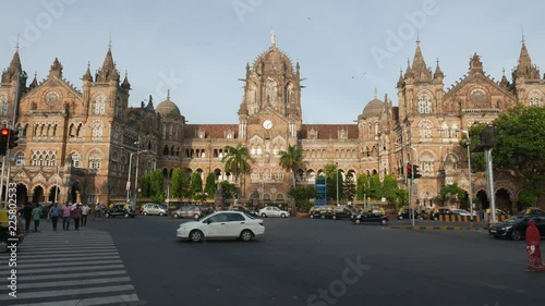  Chhatrapati Shivaji Terminus (CSMT) formerly Victoria Terminus in Mumbai, India is a UNESCO World Heritage Site and historic railway station which serves as the headquarters of the Central Railway.