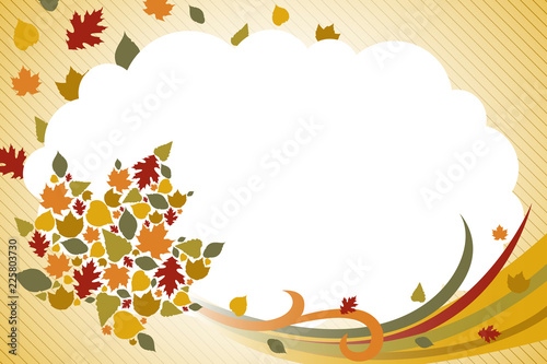 Fall Autumn Background Illustration