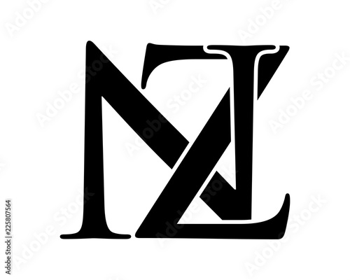 black initial alphabet typography typeface typeset logotype alphabet image vector icon
