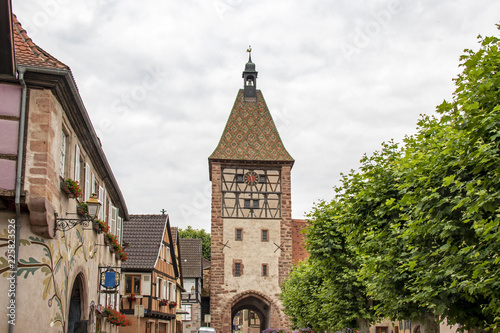 Foto Bergheim. La Porte Haute. Alsace. Haut-Rhin. Grand Est