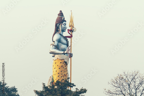 фотографія The 100 foot Lord Shiva Statue. Haridwar. India.