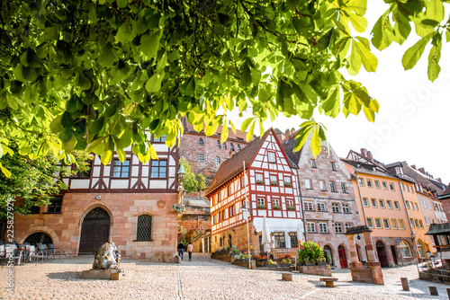 Old town of Nurnberg city, Germany photo