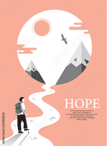 Disabled people, hope, broken legs, Strong heart, keep walking.