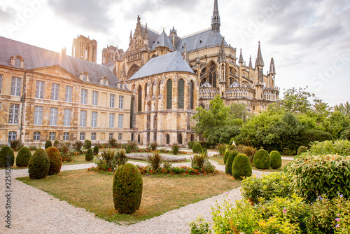 Foto Gardens in Reims city, France