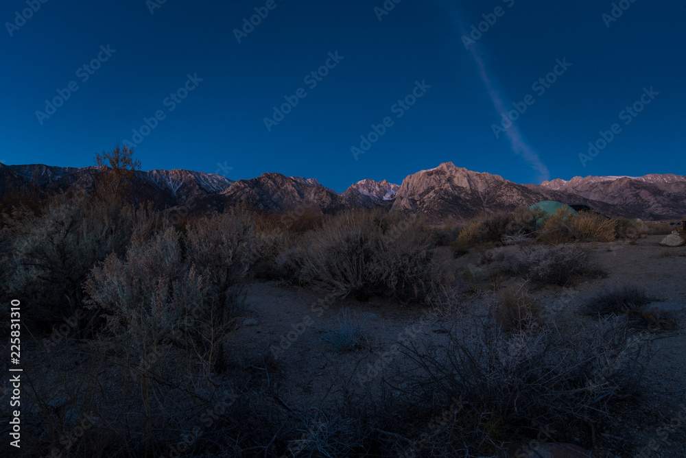 Fotografie Eastern Sierra morning