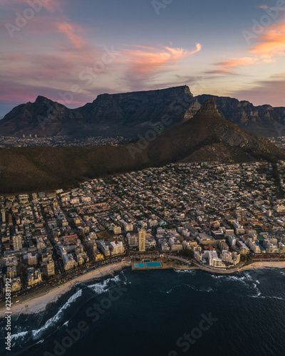 Cape Town Aerial view photo