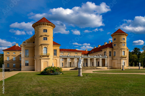 Schloss Rheinsberg von der Seeseite photo