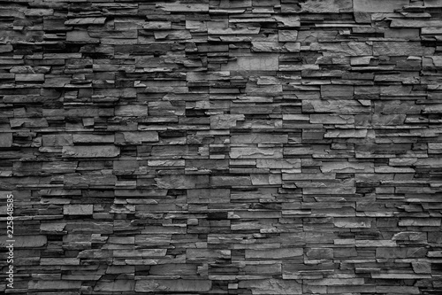 Background of stone wall made with blocks.