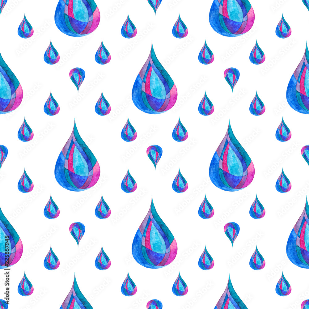 Rain Drop Wrapping Paper