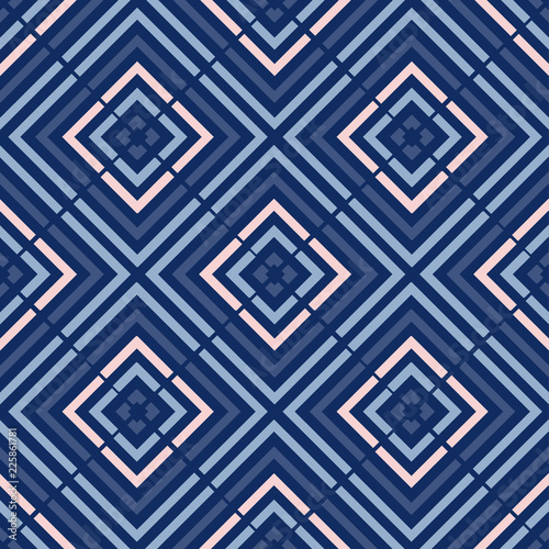 geometry zig zag vector pattern. ethnic seamless ornament. Abstract background - colorful lines. Vector illustration.