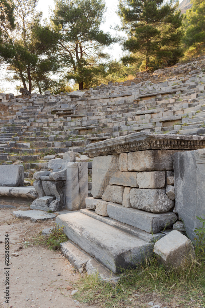 Priene Ancient City, Turkey Priene Ancient City, Turkey
