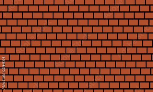 Vector bricks wall
