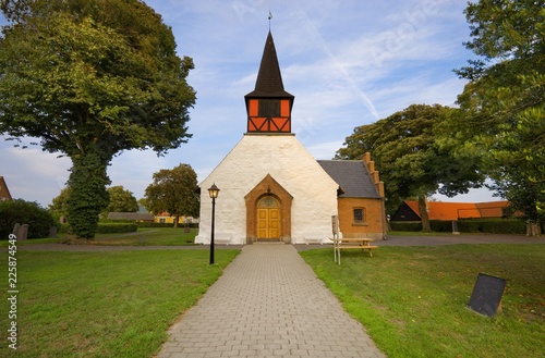 View of Hasle Church during...