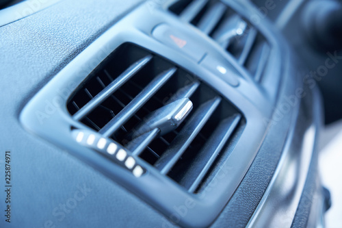temperature control device on car center console