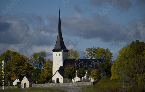 Church from 1200s in Ekerö, Stockholm