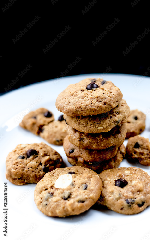 chocolate chip cookies. chocolate chip cookies.