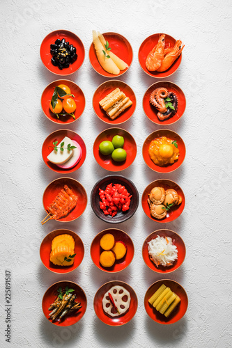 おせち料理 General Japanese New Year dishes(osechi) photo