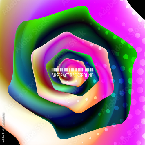 Geometric colorful abstract background