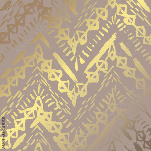 golden floral pattern