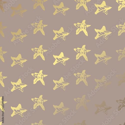golden floral pattern