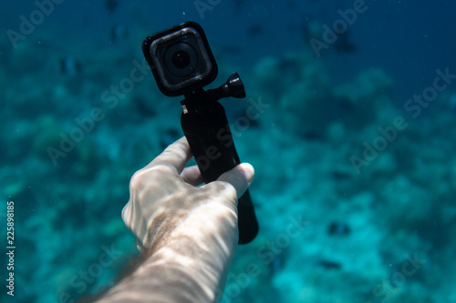 Underwater action camera