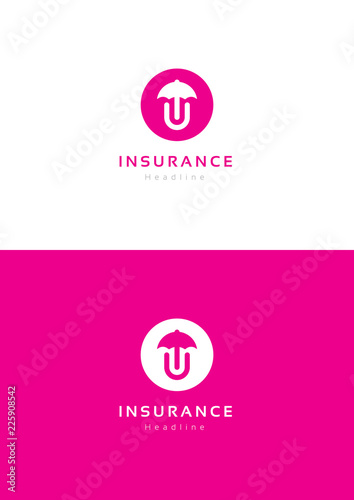 Insurannce logo template.