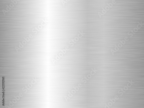 Seamless brushed metal texture. Vector steel background with scratches.