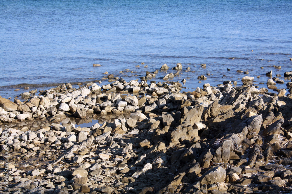 Adriatic Sea wild coast