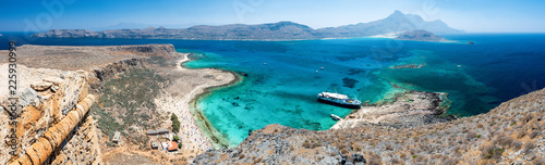 Crète - Panorama de Gramvousa